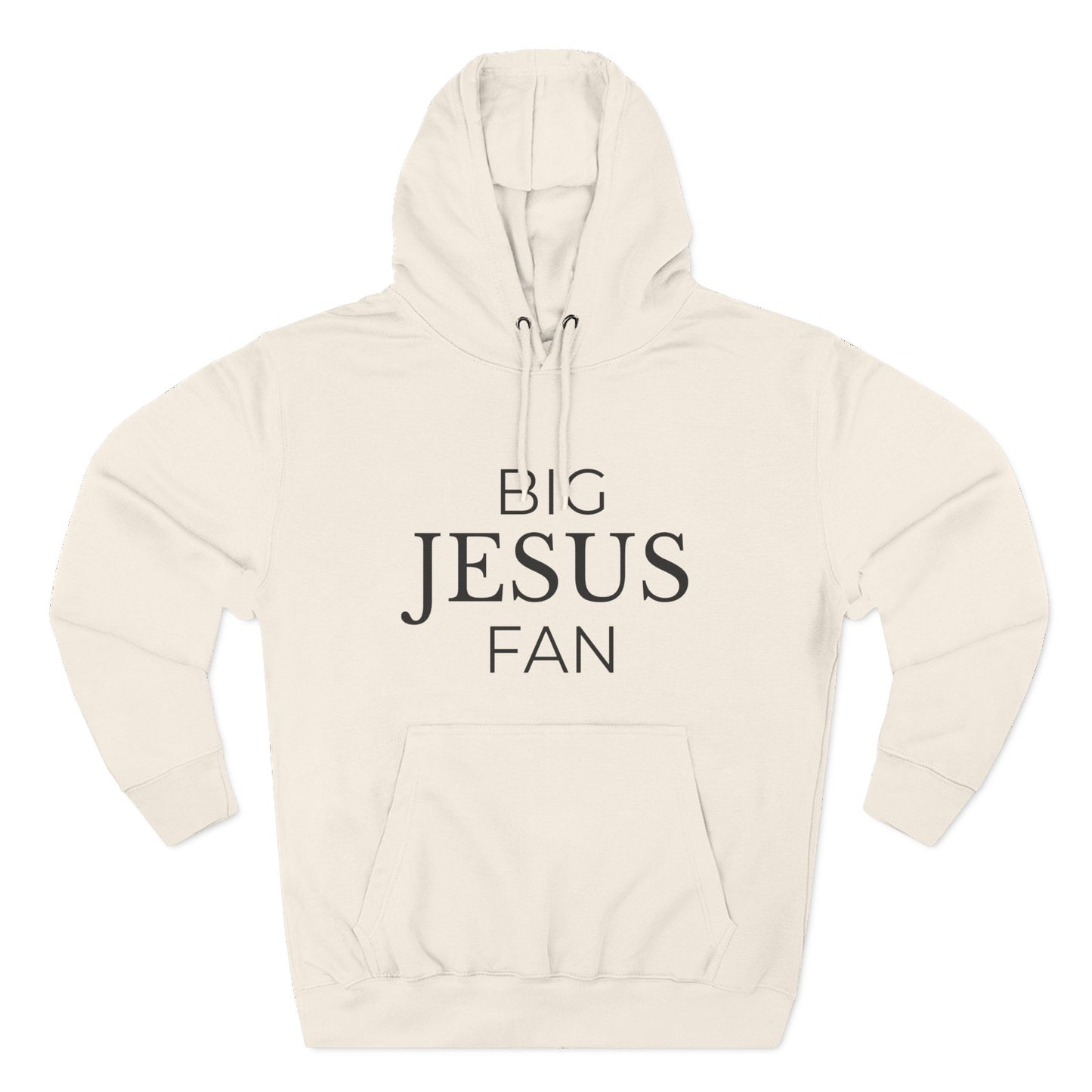 Big Jesus Fan Hoddie - Faith-Inspired Comfort for Everyday Wear.