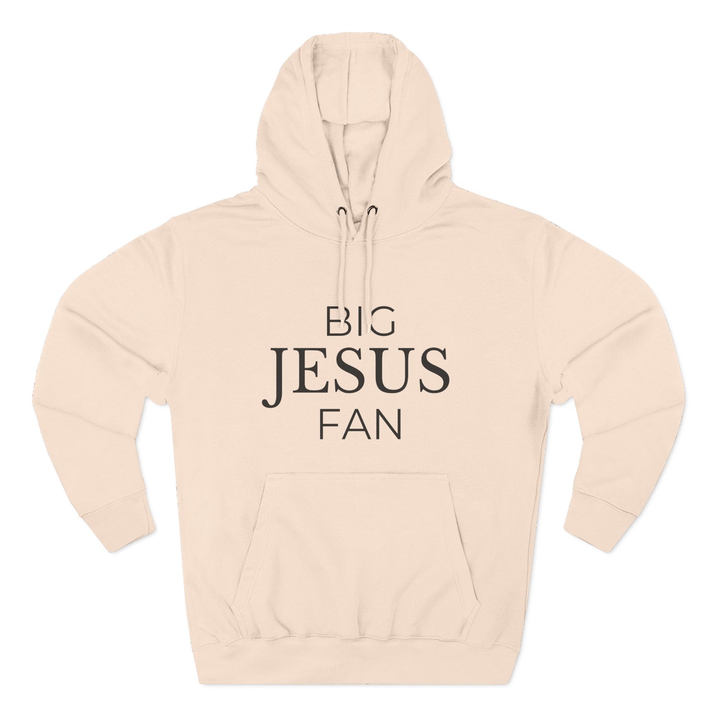 Big Jesus Fan Hoddie - Faith-Inspired Comfort for Everyday Wear.