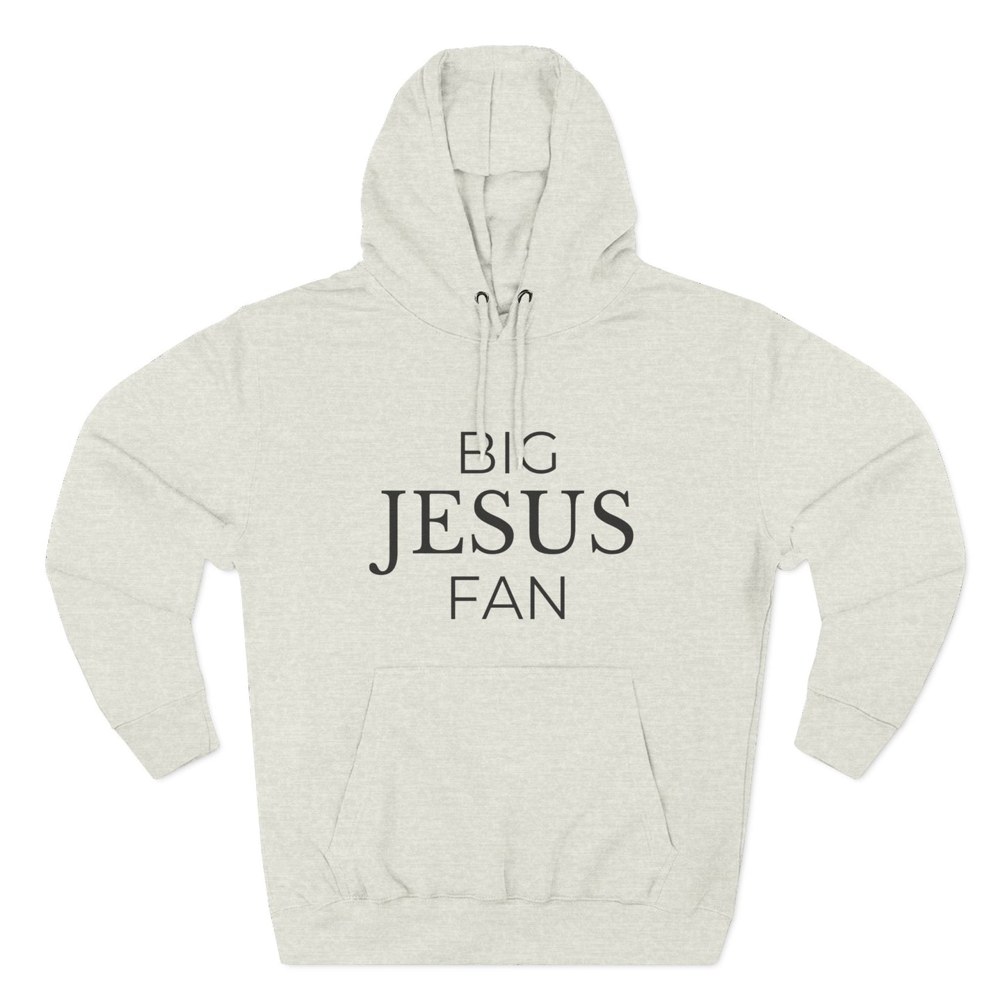 Big Jesus Fan Hoddie - Faith-Inspired Comfort for Everyday Wear.