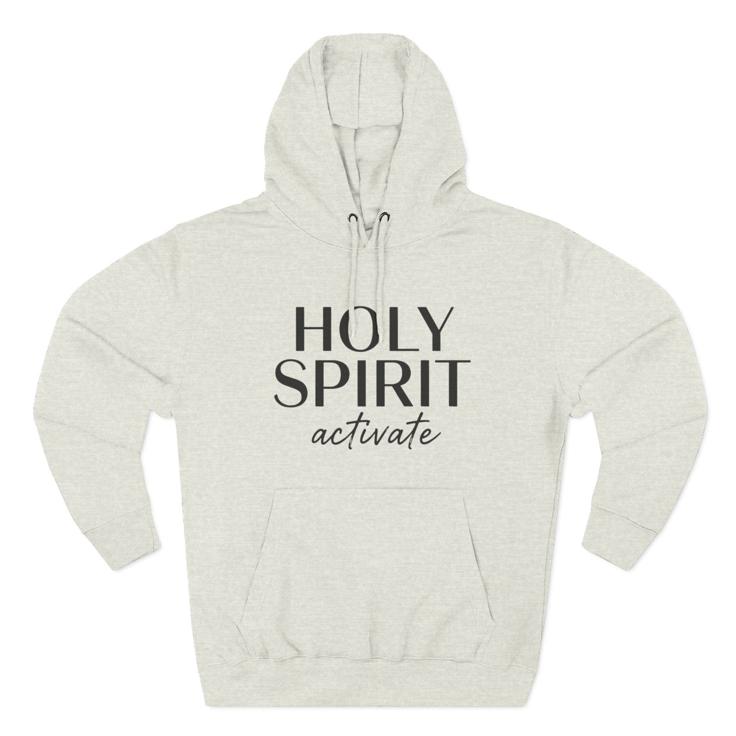 Holy Spirit Activate Hoodie – Faith-Inspired Comfort for Everyday Wear.