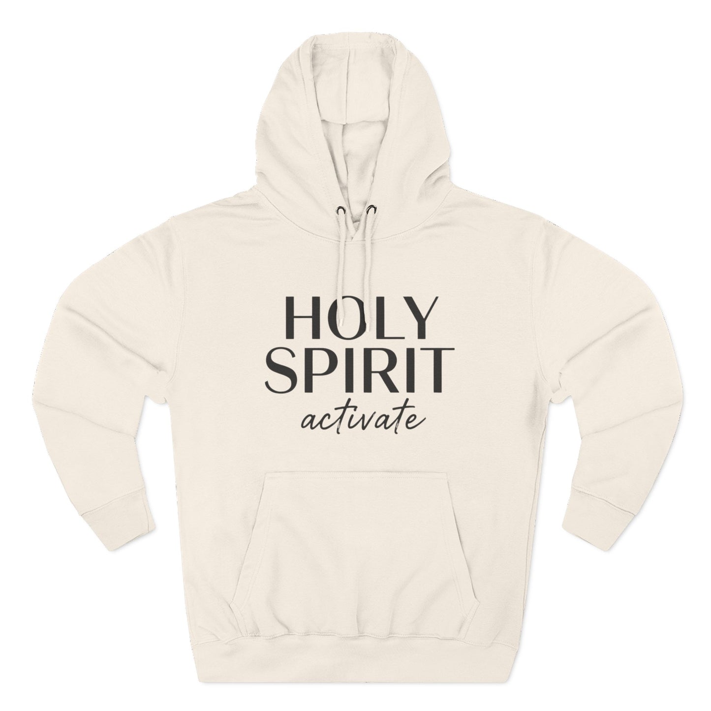 Holy Spirit Activate Hoodie – Faith-Inspired Comfort for Everyday Wear.