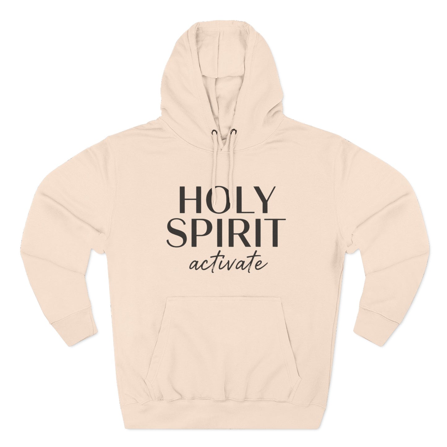 Holy Spirit Activate Hoodie – Faith-Inspired Comfort for Everyday Wear.