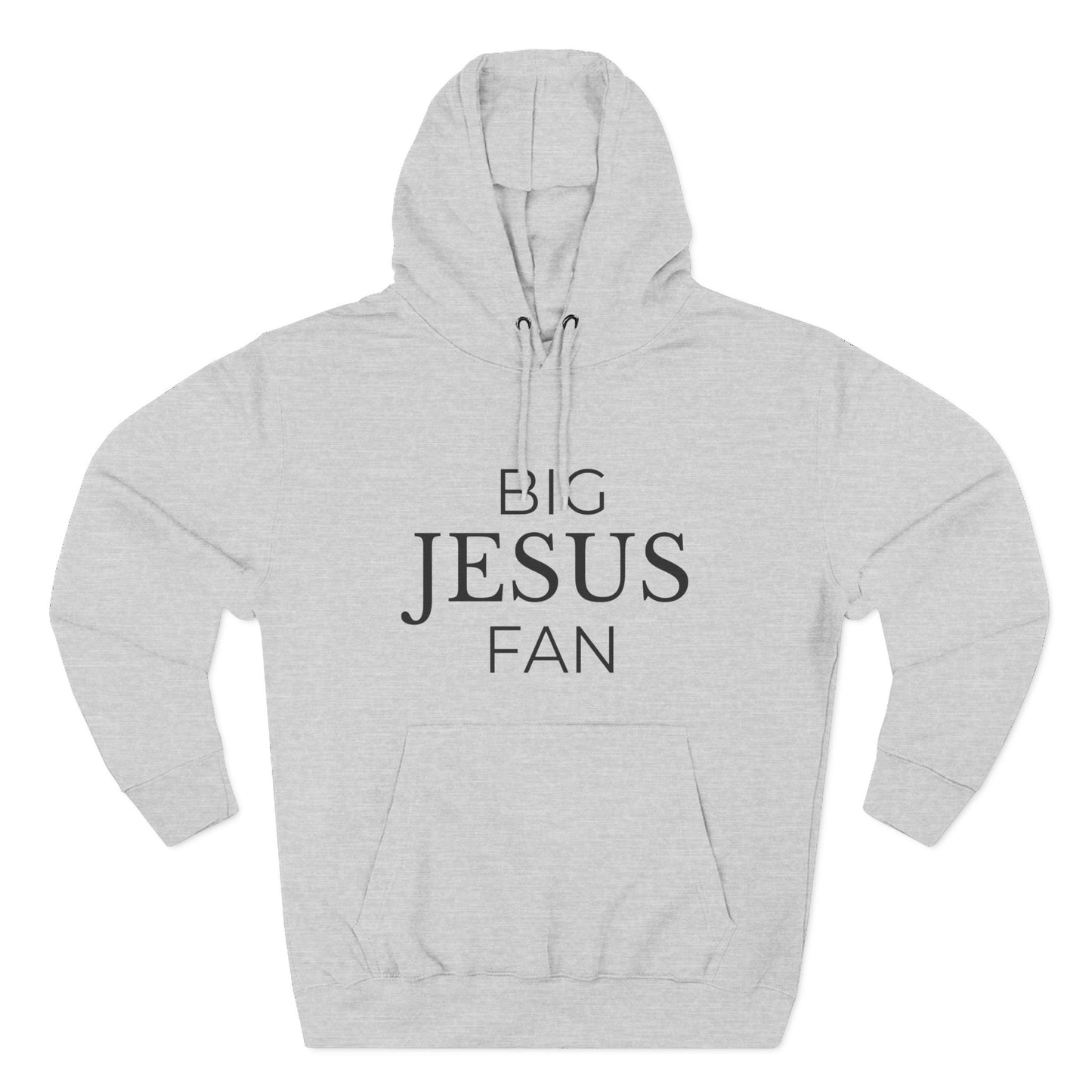 Big Jesus Fan Hoddie - Faith-Inspired Comfort for Everyday Wear.