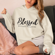 Blessed Beyond Measure – Christian Fleece Hoodie for Women
