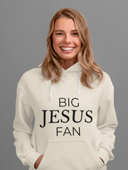 Big Jesus Fan Hoddie - Faith-Inspired Comfort for Everyday Wear.