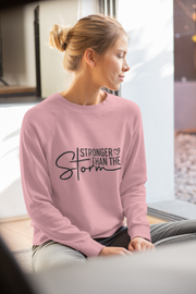 Stronger Than The Storm - Faith Crewneck Sweatshirt