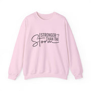 Stronger Than The Storm - Faith Crewneck Sweatshirt